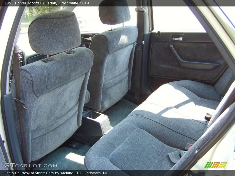 Frost White / Blue 1993 Honda Accord EX Sedan