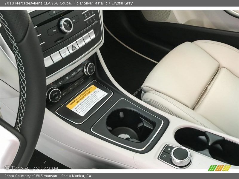 Polar Silver Metallic / Crystal Grey 2018 Mercedes-Benz CLA 250 Coupe