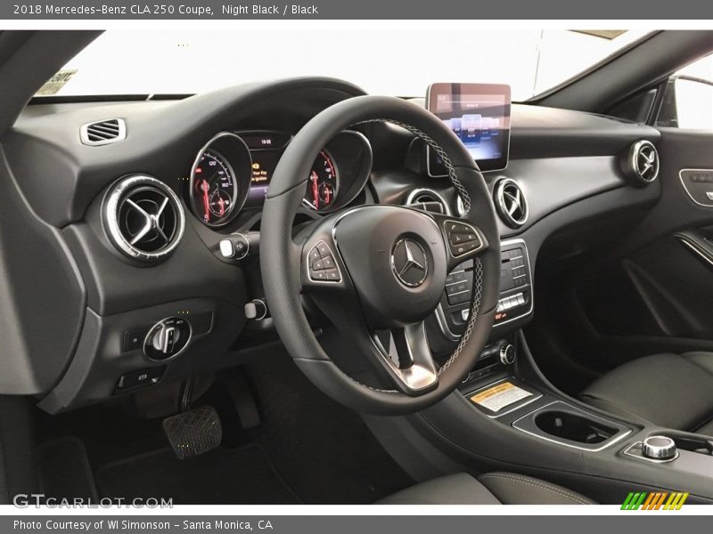 Night Black / Black 2018 Mercedes-Benz CLA 250 Coupe