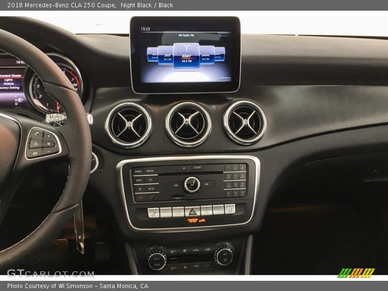 Night Black / Black 2018 Mercedes-Benz CLA 250 Coupe