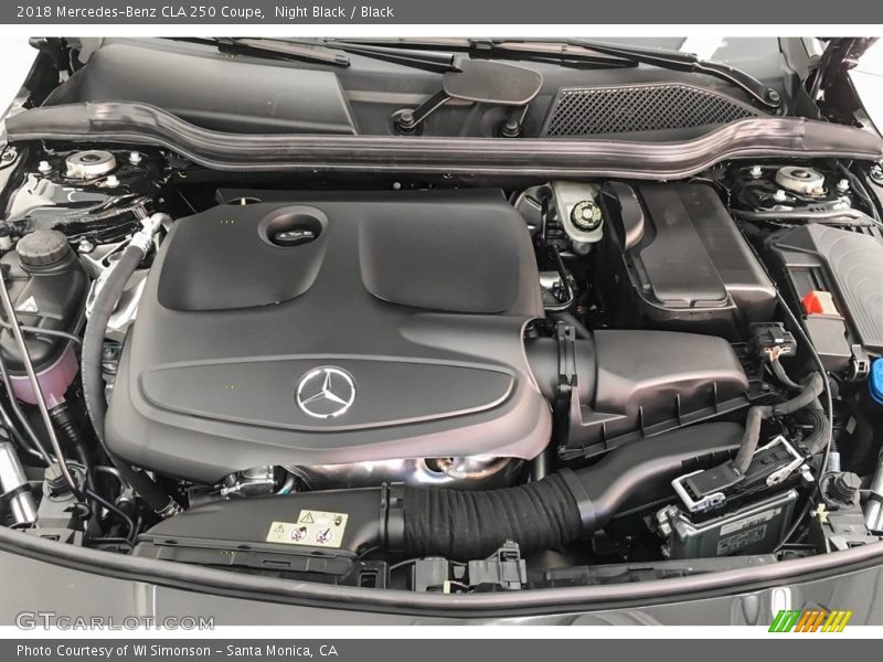Night Black / Black 2018 Mercedes-Benz CLA 250 Coupe