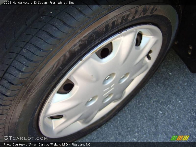 Frost White / Blue 1993 Honda Accord EX Sedan