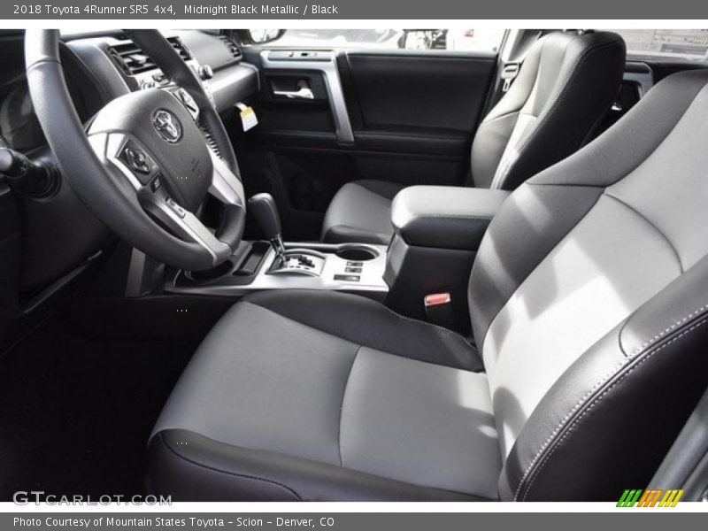 Midnight Black Metallic / Black 2018 Toyota 4Runner SR5 4x4