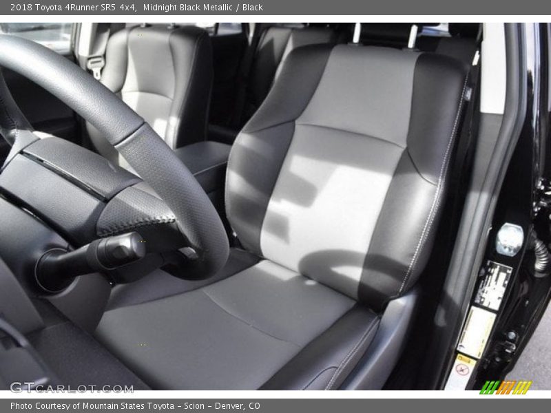Midnight Black Metallic / Black 2018 Toyota 4Runner SR5 4x4