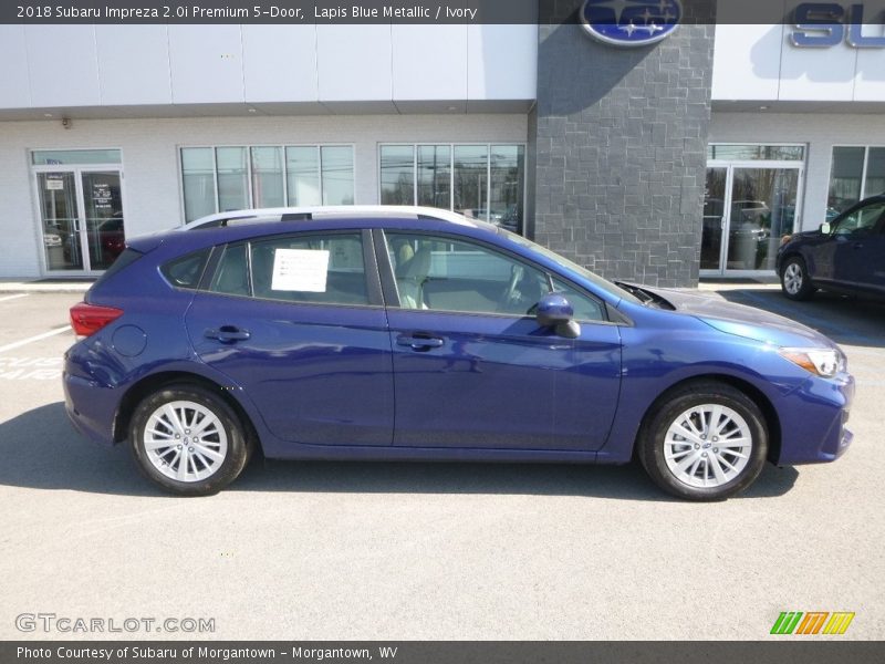 Lapis Blue Metallic / Ivory 2018 Subaru Impreza 2.0i Premium 5-Door