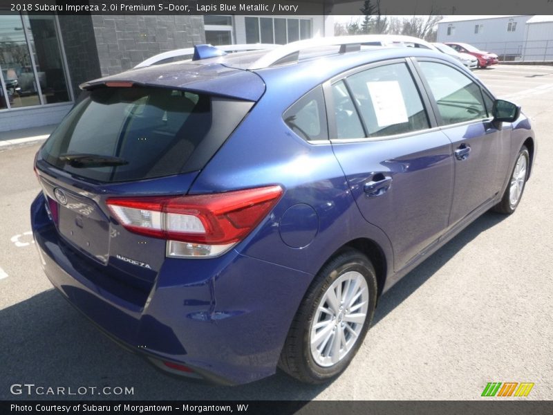 Lapis Blue Metallic / Ivory 2018 Subaru Impreza 2.0i Premium 5-Door