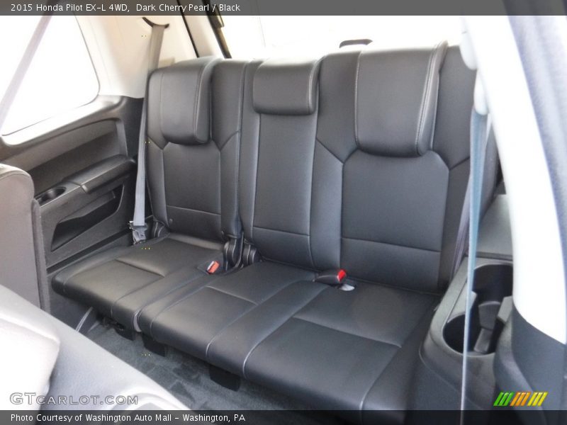 Dark Cherry Pearl / Black 2015 Honda Pilot EX-L 4WD