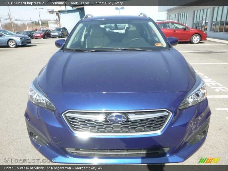 Lapis Blue Metallic / Ivory 2018 Subaru Impreza 2.0i Premium 5-Door