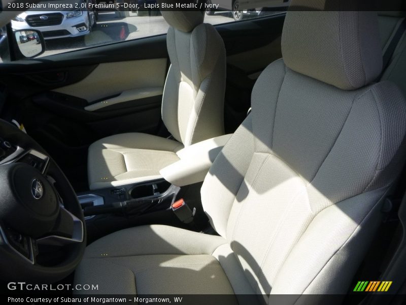Lapis Blue Metallic / Ivory 2018 Subaru Impreza 2.0i Premium 5-Door