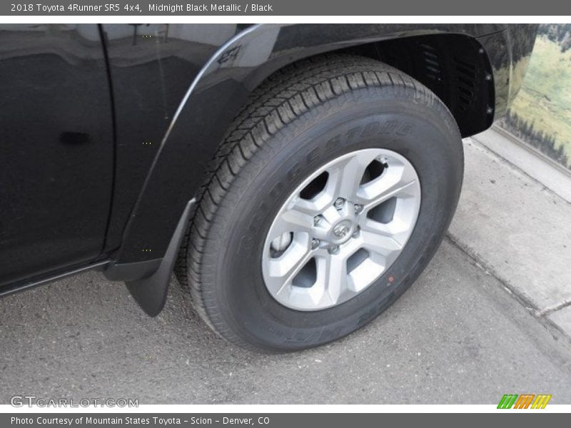 Midnight Black Metallic / Black 2018 Toyota 4Runner SR5 4x4