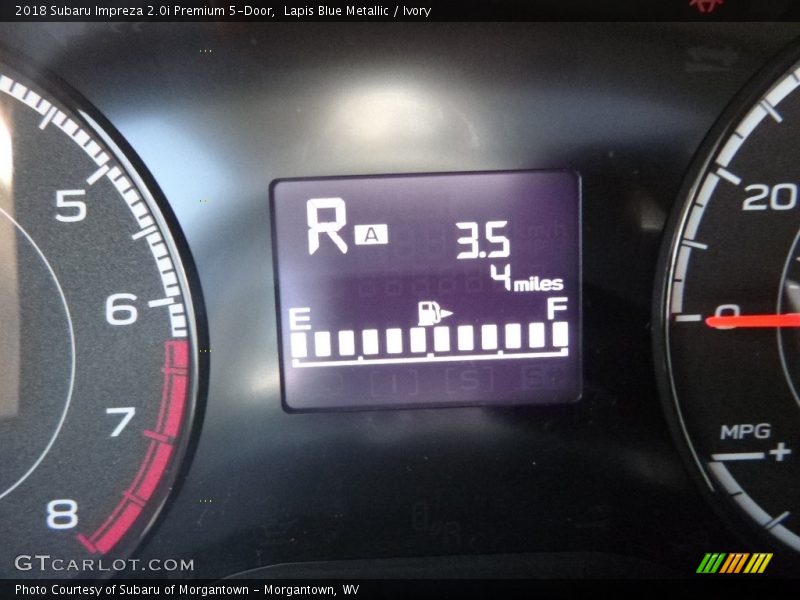 Lapis Blue Metallic / Ivory 2018 Subaru Impreza 2.0i Premium 5-Door