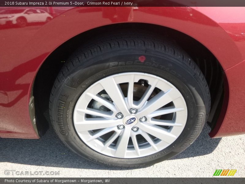 Crimson Red Pearl / Ivory 2018 Subaru Impreza 2.0i Premium 5-Door