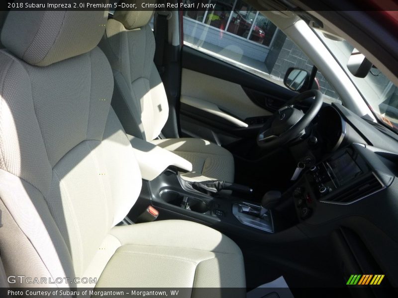 Crimson Red Pearl / Ivory 2018 Subaru Impreza 2.0i Premium 5-Door