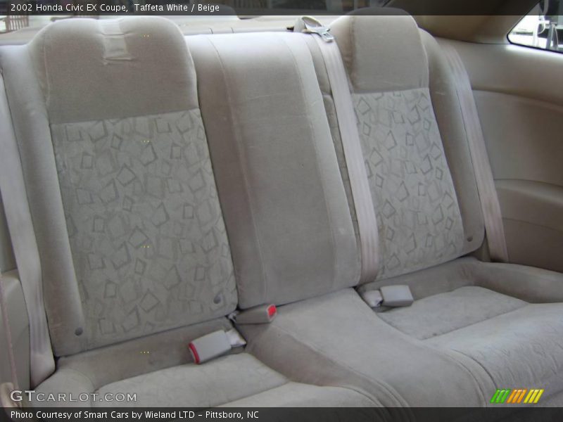 Taffeta White / Beige 2002 Honda Civic EX Coupe