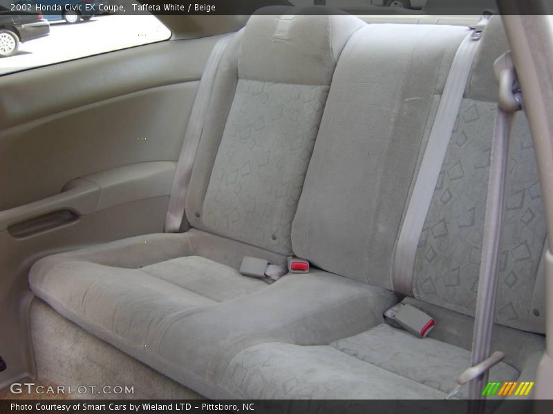 Taffeta White / Beige 2002 Honda Civic EX Coupe