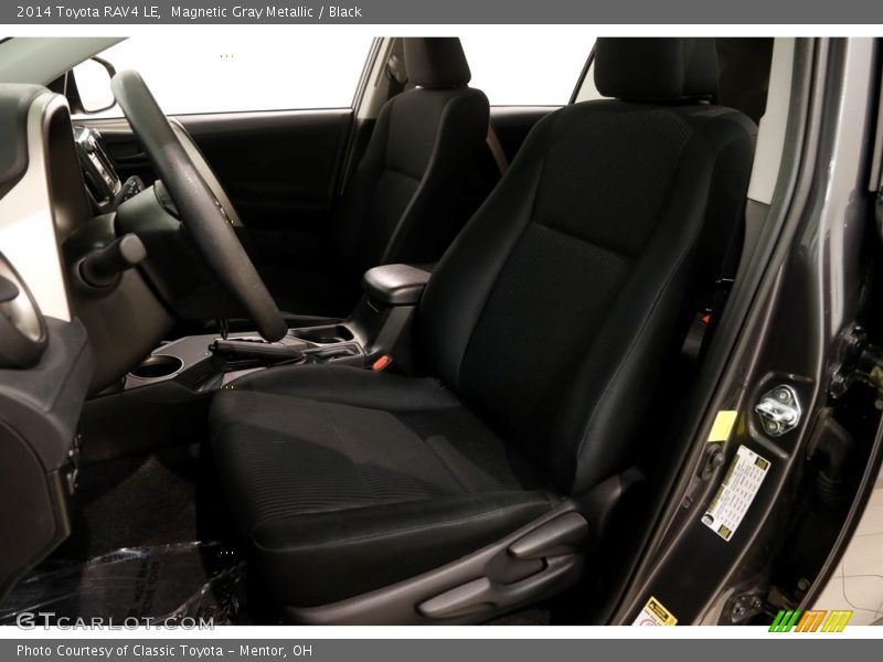 Magnetic Gray Metallic / Black 2014 Toyota RAV4 LE
