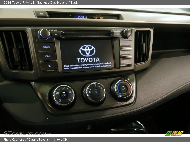 Magnetic Gray Metallic / Black 2014 Toyota RAV4 LE