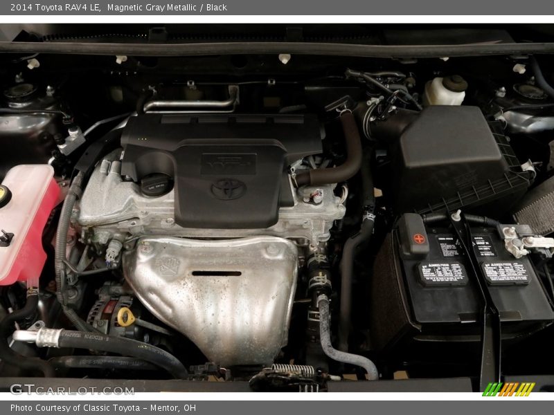 Magnetic Gray Metallic / Black 2014 Toyota RAV4 LE