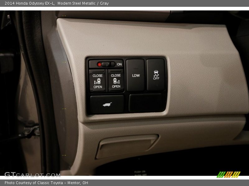 Modern Steel Metallic / Gray 2014 Honda Odyssey EX-L