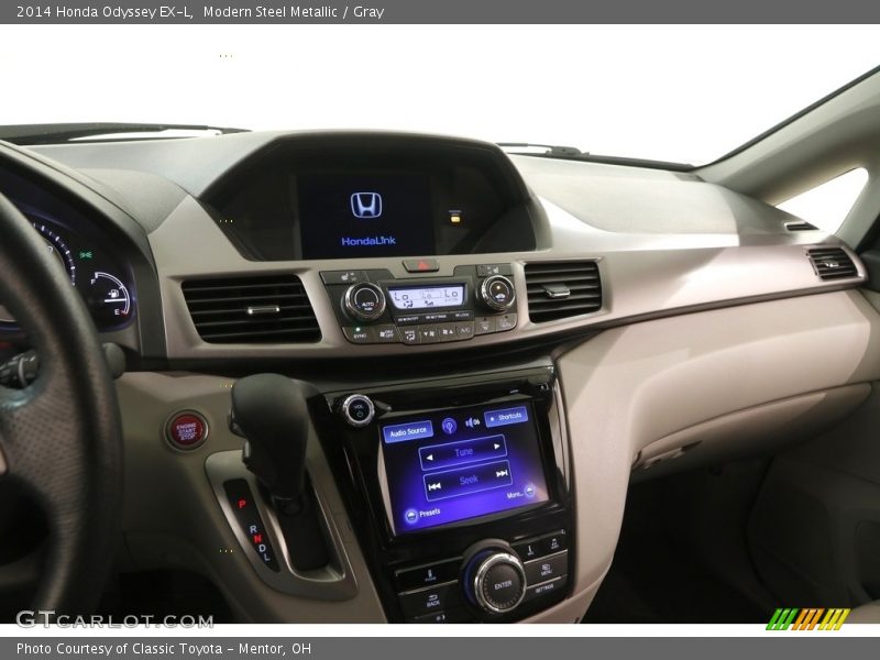 Modern Steel Metallic / Gray 2014 Honda Odyssey EX-L