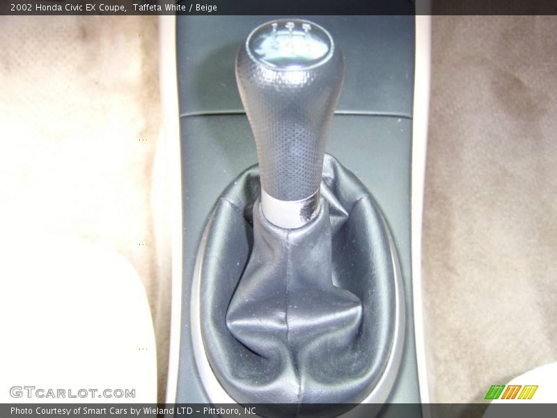 Taffeta White / Beige 2002 Honda Civic EX Coupe