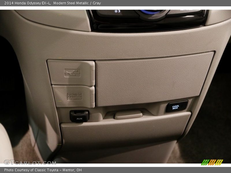 Modern Steel Metallic / Gray 2014 Honda Odyssey EX-L