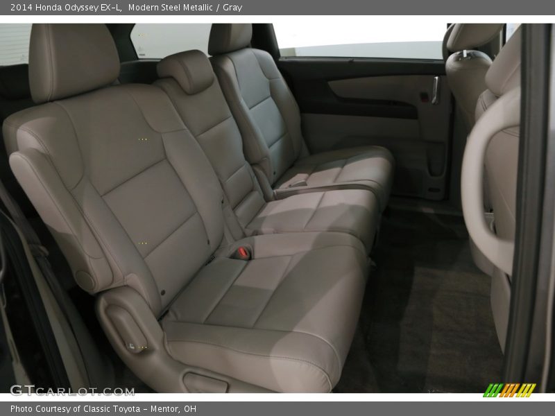 Modern Steel Metallic / Gray 2014 Honda Odyssey EX-L