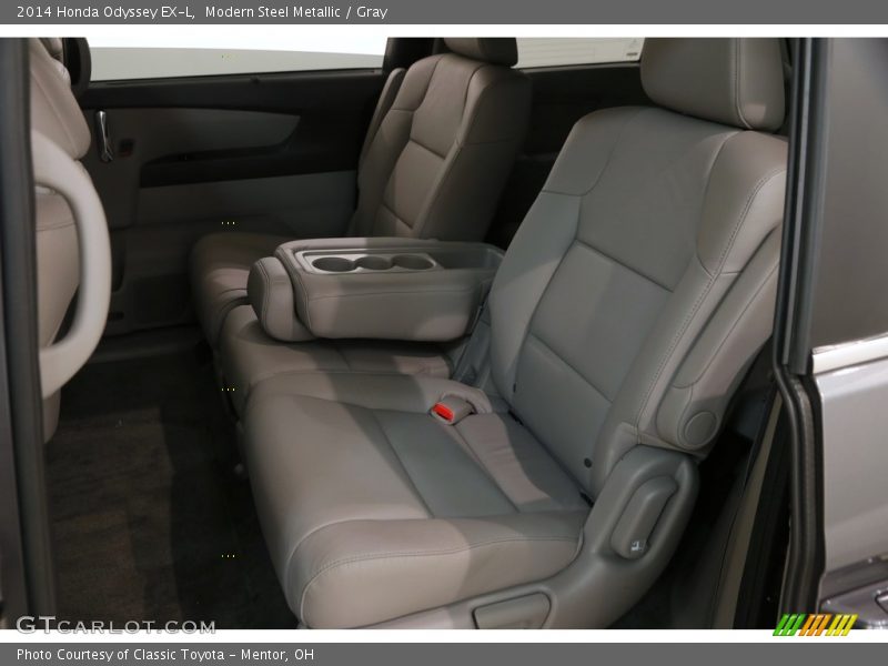 Modern Steel Metallic / Gray 2014 Honda Odyssey EX-L