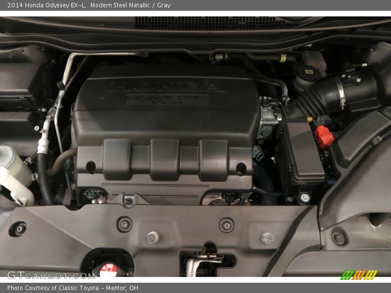 Modern Steel Metallic / Gray 2014 Honda Odyssey EX-L