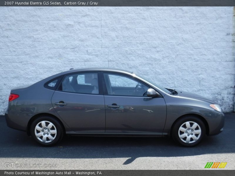 Carbon Gray / Gray 2007 Hyundai Elantra GLS Sedan