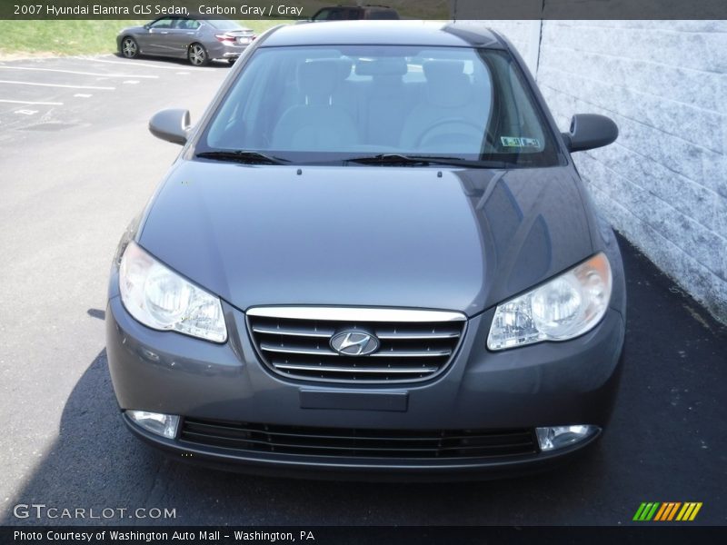 Carbon Gray / Gray 2007 Hyundai Elantra GLS Sedan