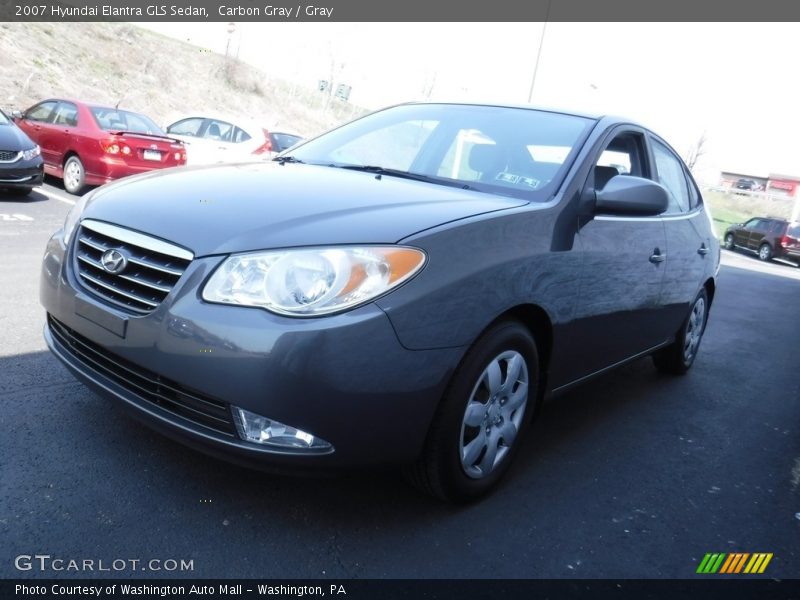 Carbon Gray / Gray 2007 Hyundai Elantra GLS Sedan