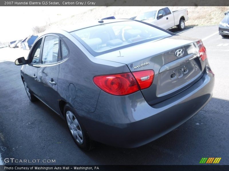 Carbon Gray / Gray 2007 Hyundai Elantra GLS Sedan