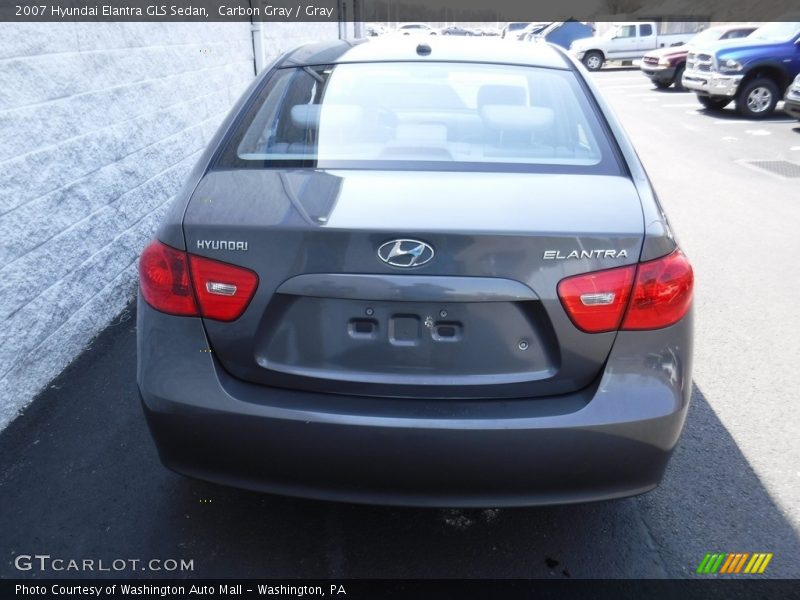 Carbon Gray / Gray 2007 Hyundai Elantra GLS Sedan
