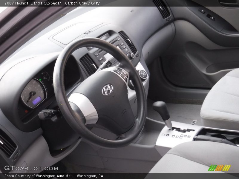 Carbon Gray / Gray 2007 Hyundai Elantra GLS Sedan