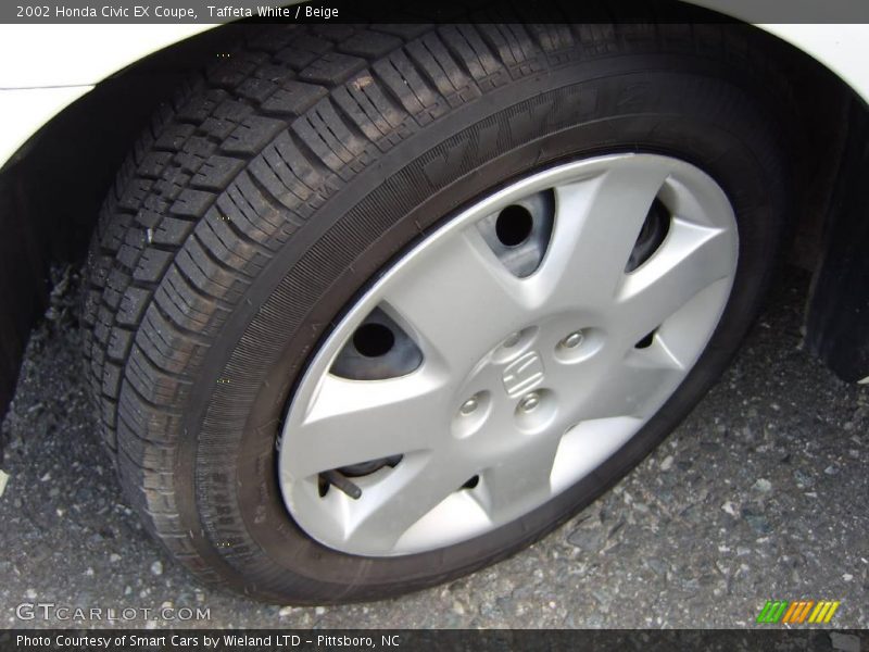 Taffeta White / Beige 2002 Honda Civic EX Coupe