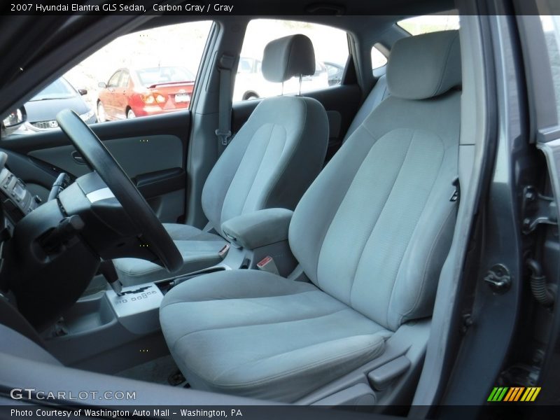 Carbon Gray / Gray 2007 Hyundai Elantra GLS Sedan