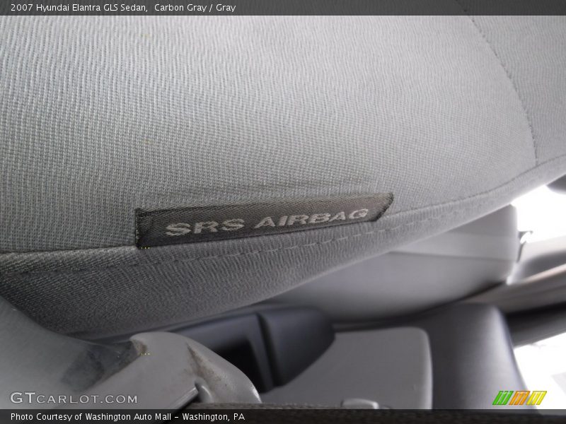 Carbon Gray / Gray 2007 Hyundai Elantra GLS Sedan