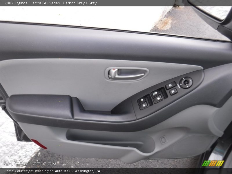 Carbon Gray / Gray 2007 Hyundai Elantra GLS Sedan
