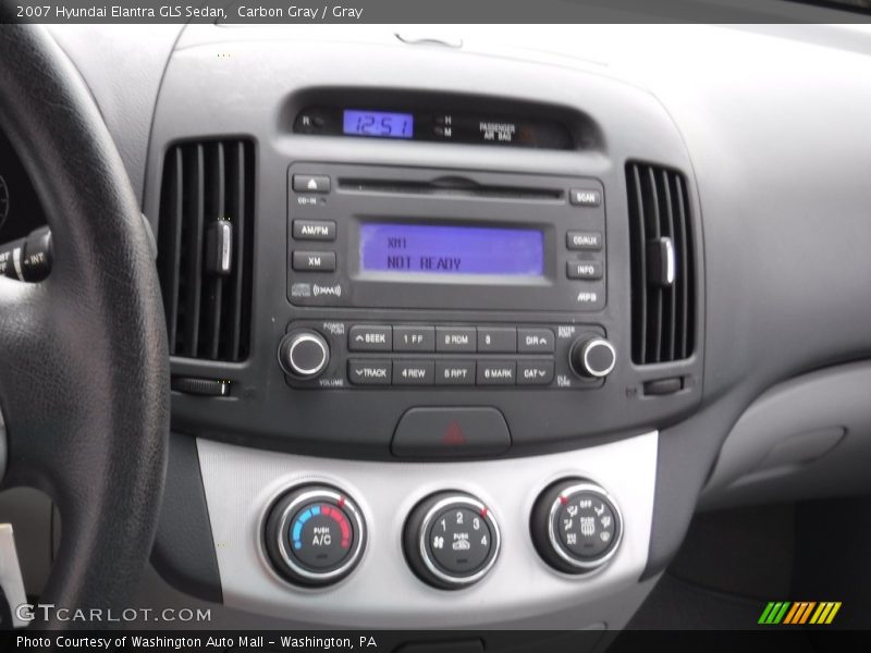 Carbon Gray / Gray 2007 Hyundai Elantra GLS Sedan