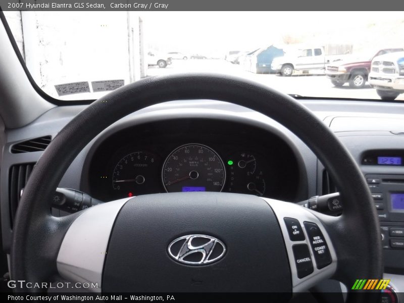 Carbon Gray / Gray 2007 Hyundai Elantra GLS Sedan
