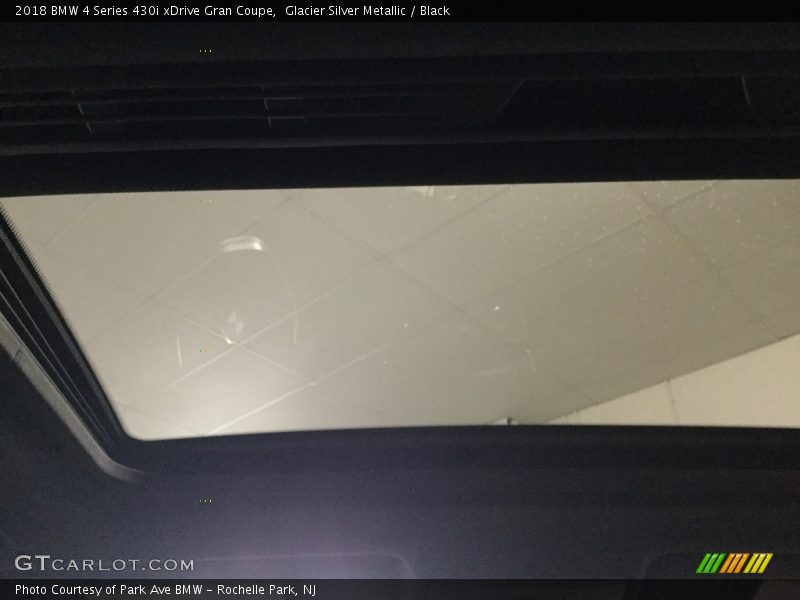 Glacier Silver Metallic / Black 2018 BMW 4 Series 430i xDrive Gran Coupe