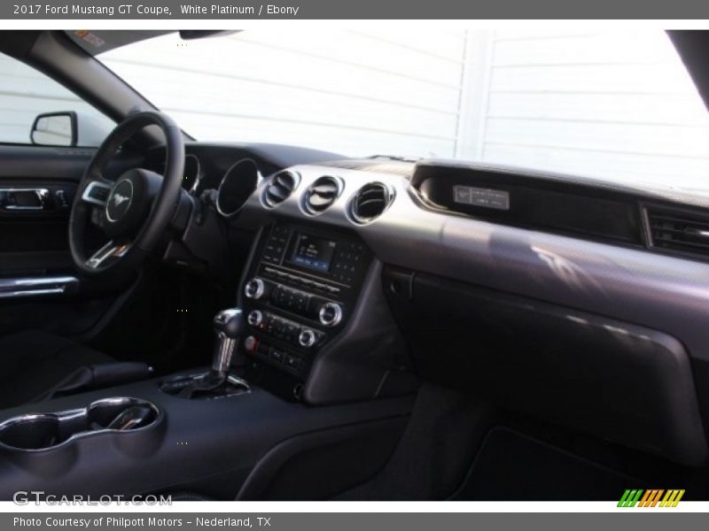 White Platinum / Ebony 2017 Ford Mustang GT Coupe
