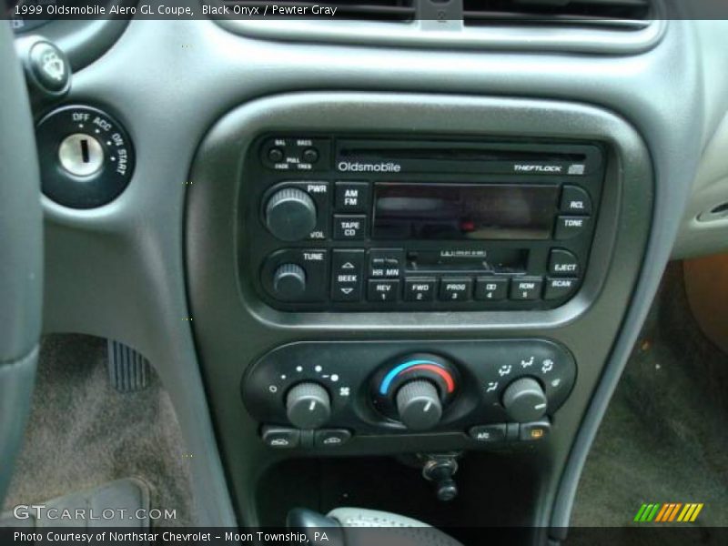 Black Onyx / Pewter Gray 1999 Oldsmobile Alero GL Coupe