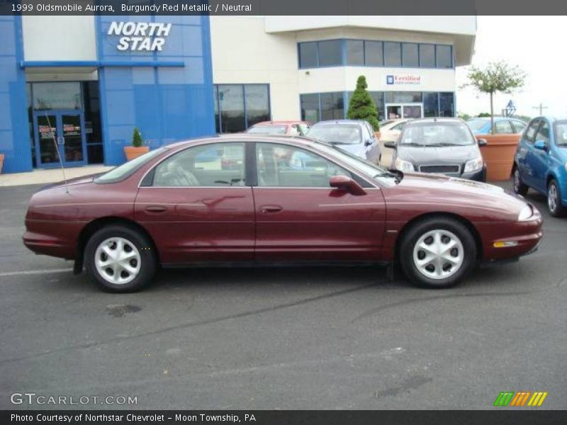 Burgundy Red Metallic / Neutral 1999 Oldsmobile Aurora