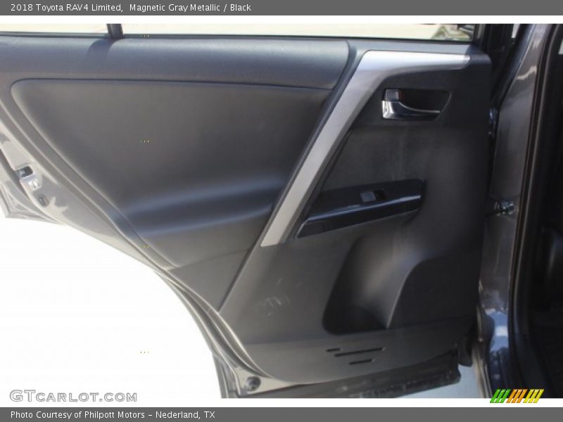 Magnetic Gray Metallic / Black 2018 Toyota RAV4 Limited