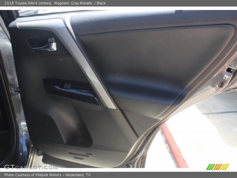 Magnetic Gray Metallic / Black 2018 Toyota RAV4 Limited