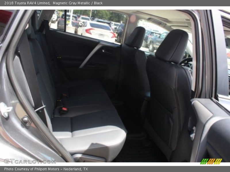 Magnetic Gray Metallic / Black 2018 Toyota RAV4 Limited