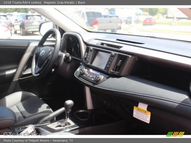 Magnetic Gray Metallic / Black 2018 Toyota RAV4 Limited