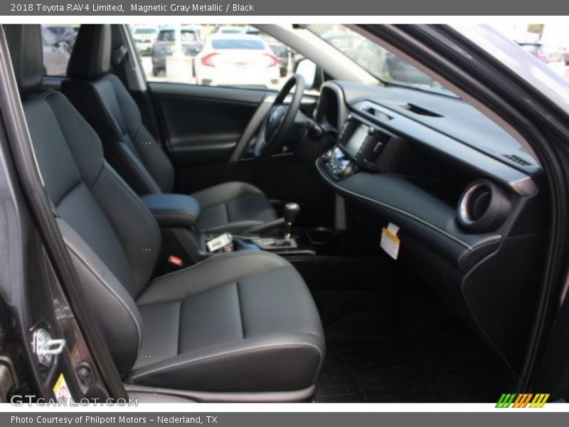 Magnetic Gray Metallic / Black 2018 Toyota RAV4 Limited